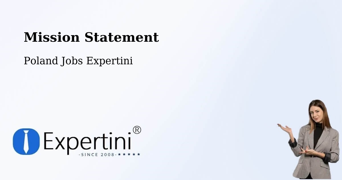 Corporate Mission – Warnice - Poland Jobs Expertini